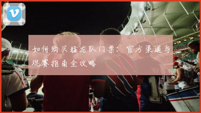 如何购买猛龙队门票：官方渠道与观赛指南全攻略